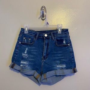 jean shorts
